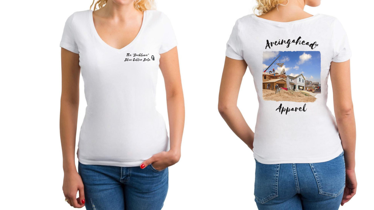 3 phase construction "babe" T-shirt
