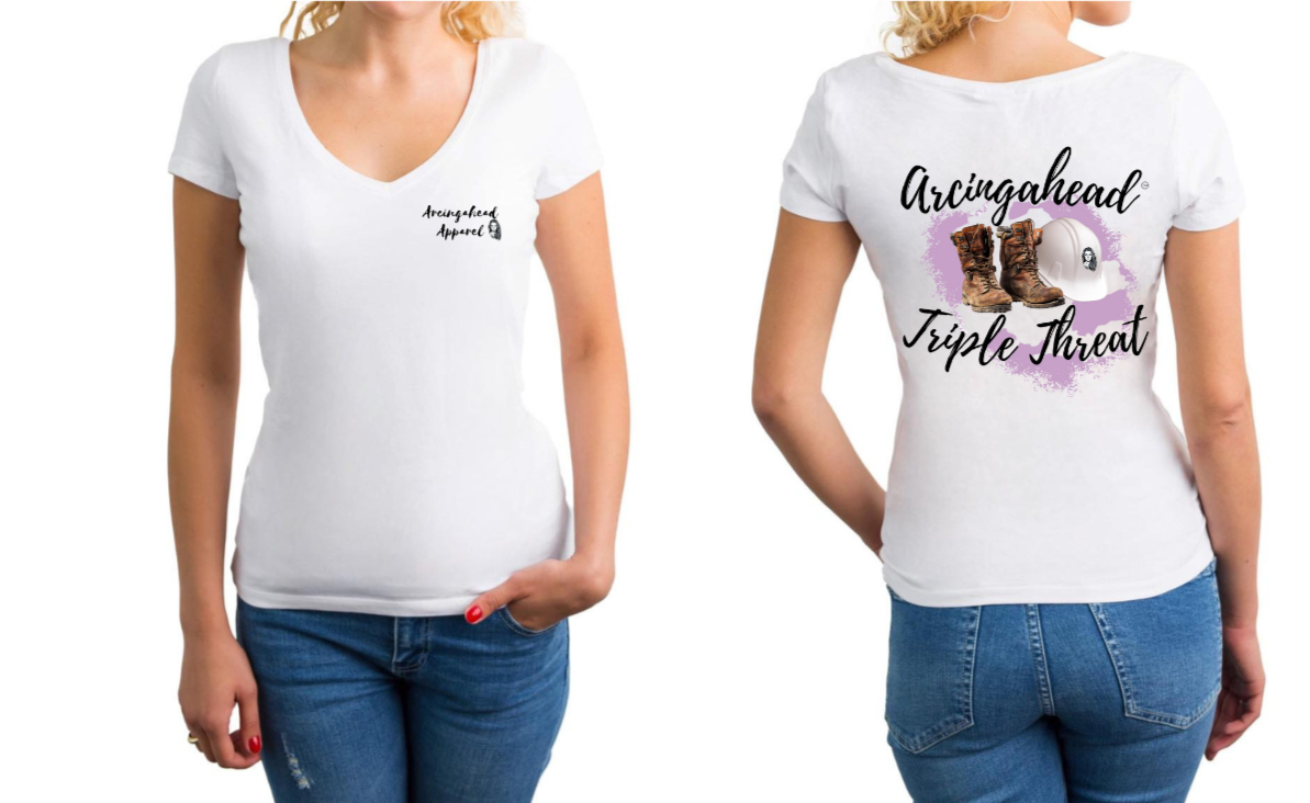 Triple Threat" T-shirt