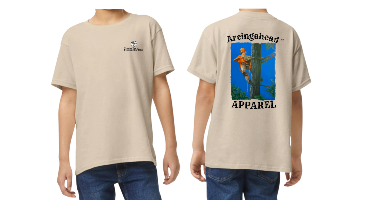 Kid's unisex arborist t-shirt