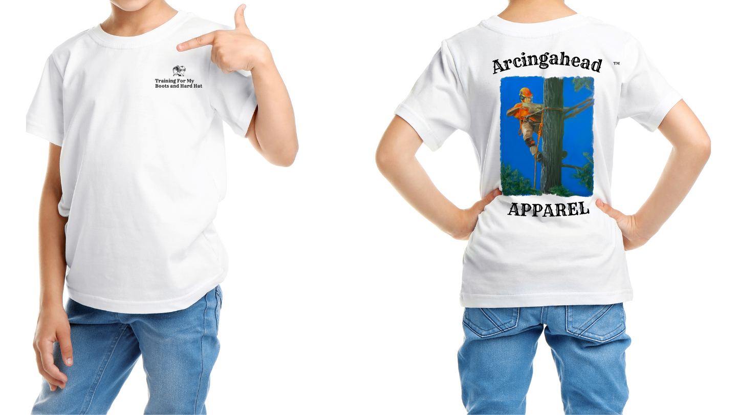 Kid's unisex arborist t-shirt