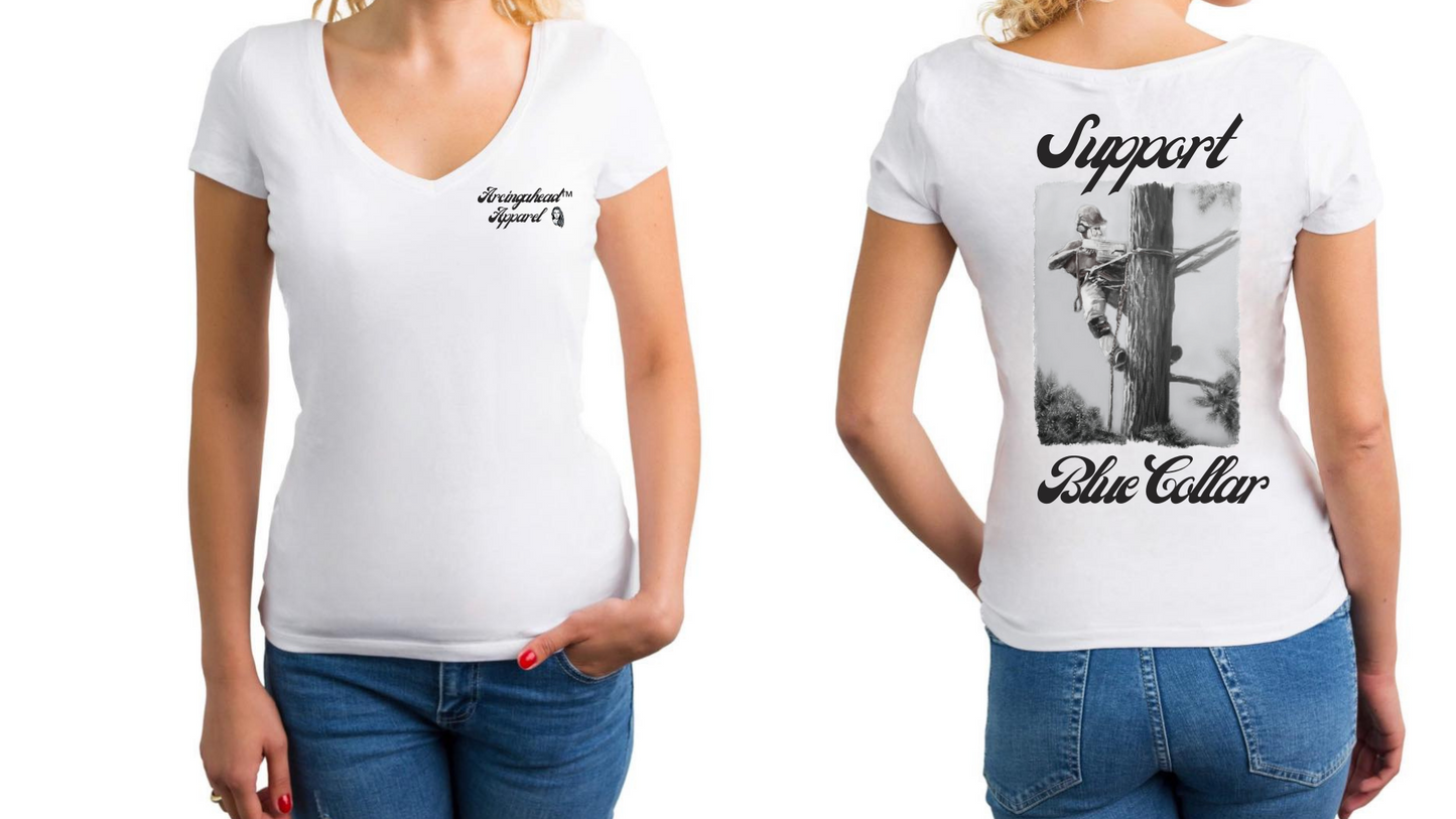 Arborist T-shirt (cursive)