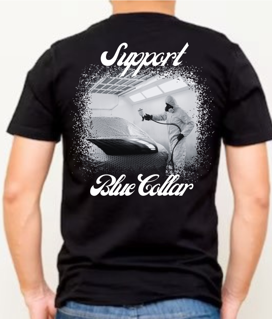 Auto Painter T-shirt (cursive)