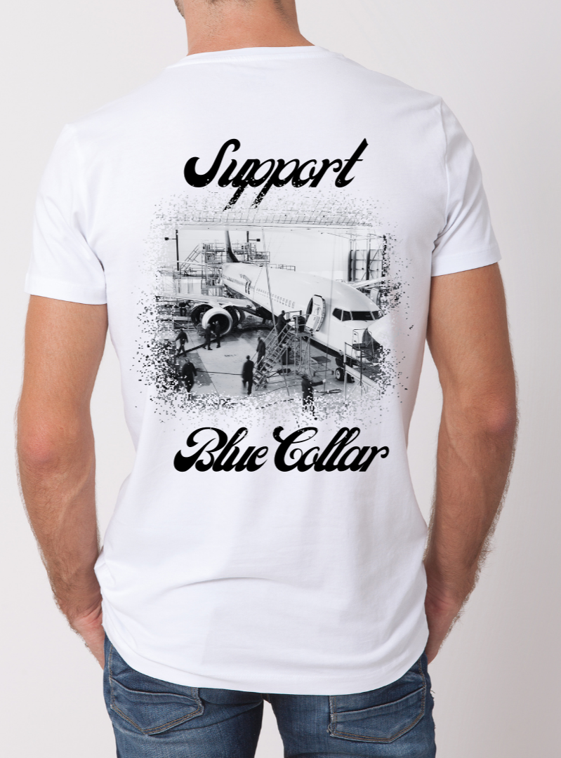 Aviation Technician T-shirt (cursive)