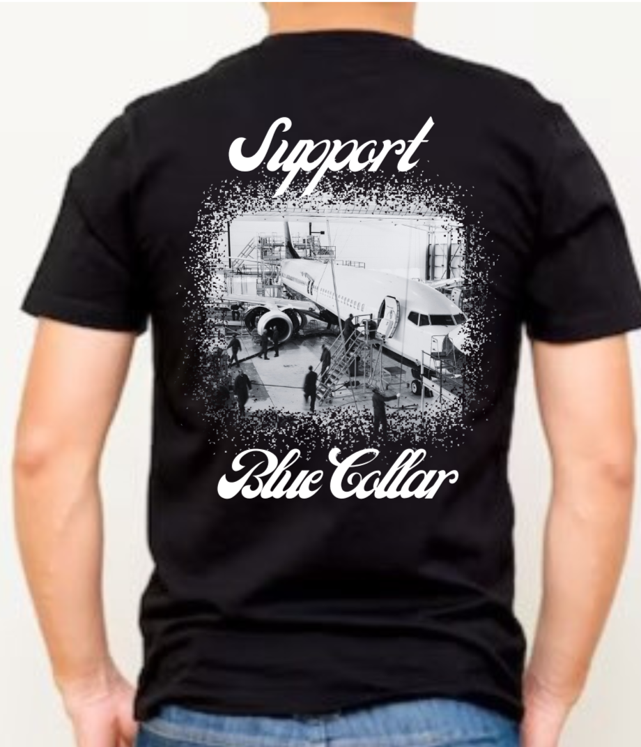 Aviation Technician T-shirt (cursive)