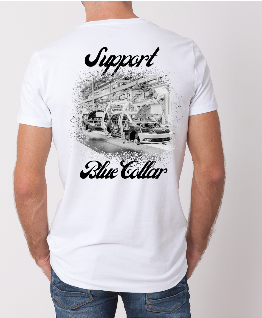 Car Manufacturer T-shirt (cursive)