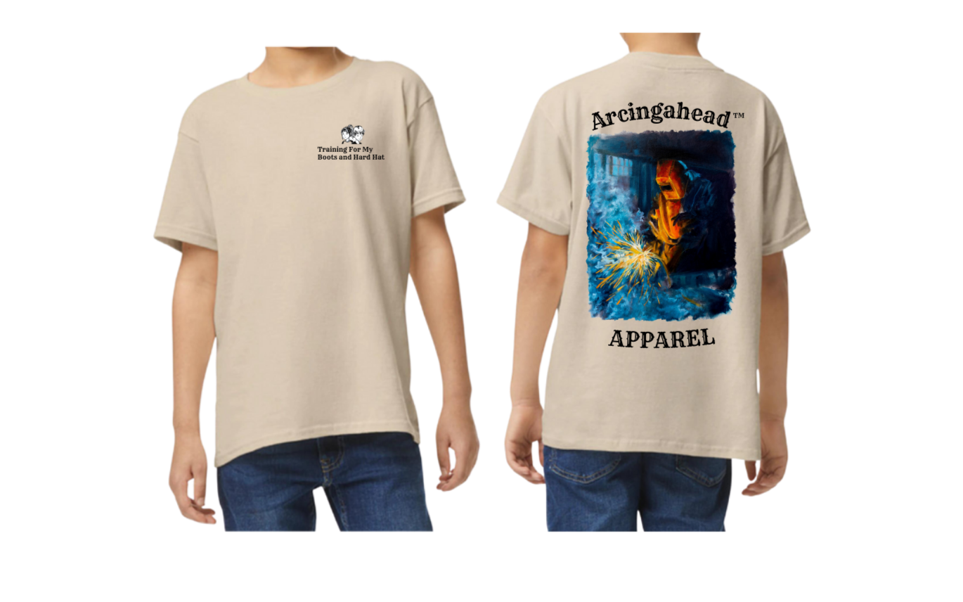 Kid's Unisex "male" Welder t-shirt