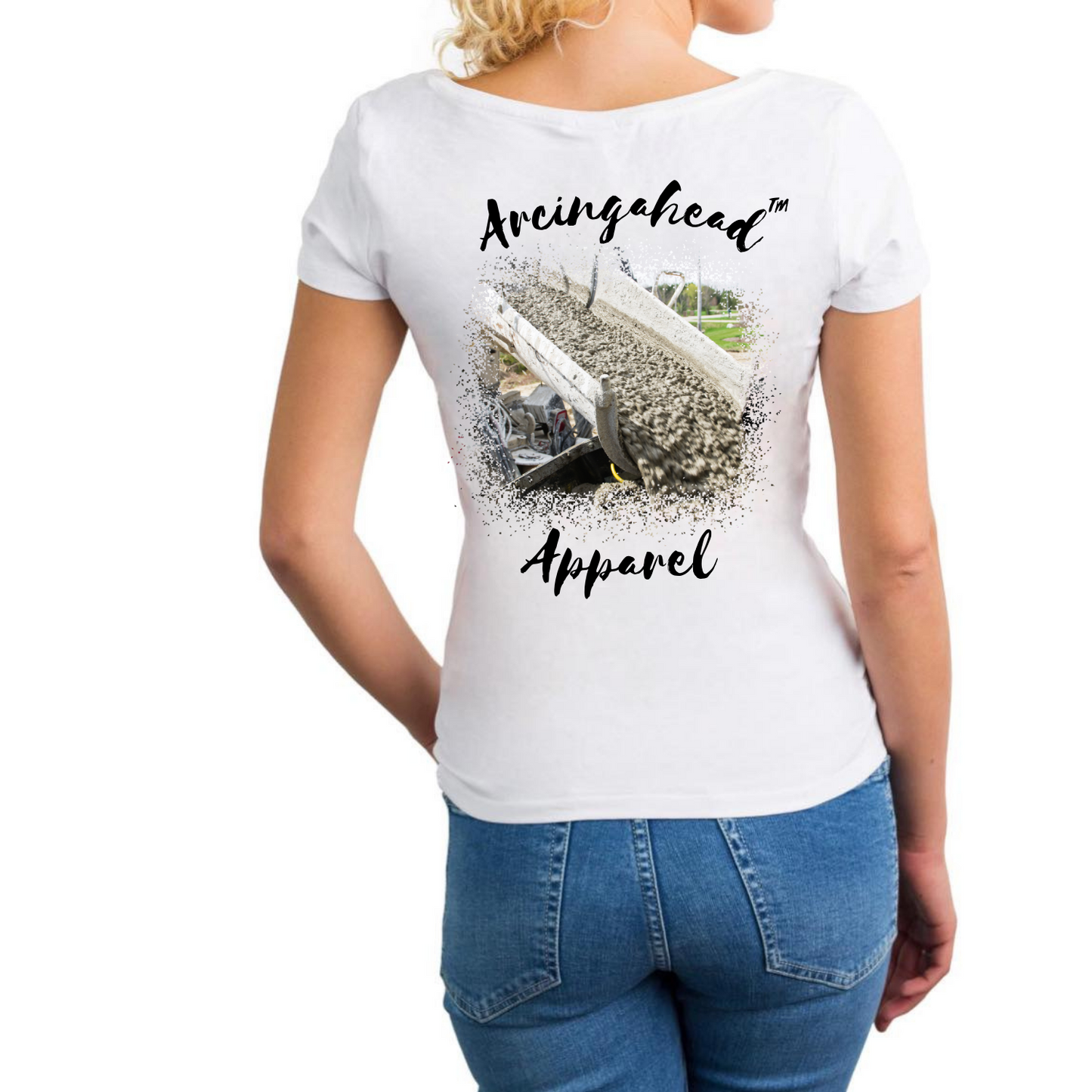 Concrete Worker "babe" t-shirt