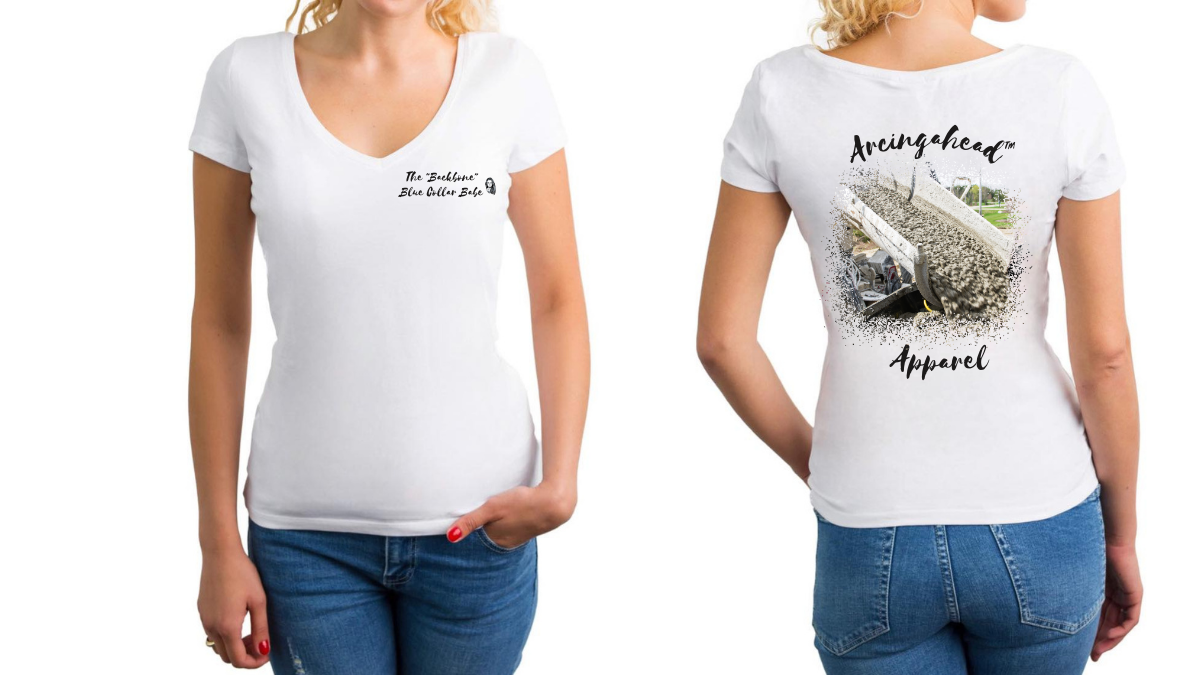 Concrete Worker "babe" t-shirt