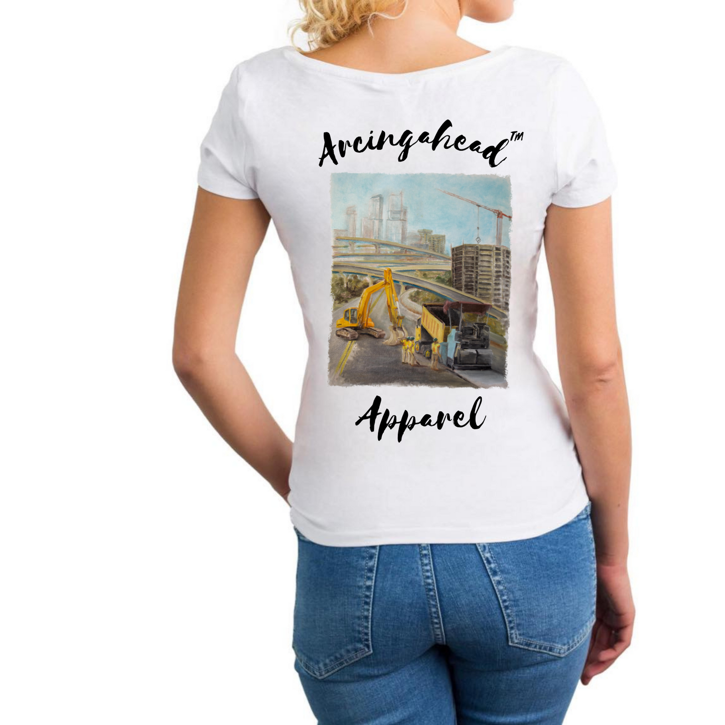 Road Construction Worker "babe" T-shirt