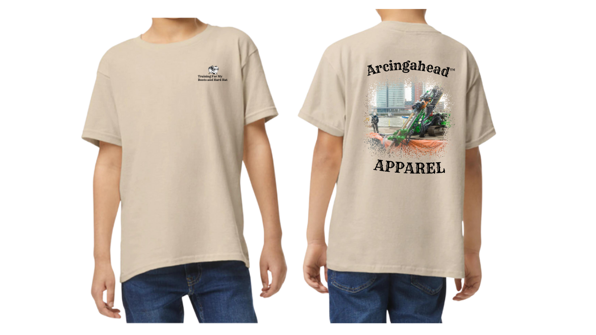 Kid's unisex directional drilling t-shirt