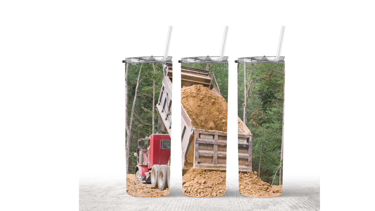 Dump truck 20oz Tumbler