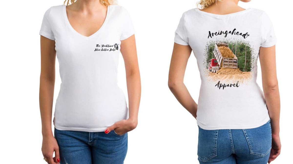 Dump Truck "babe" T-shirt