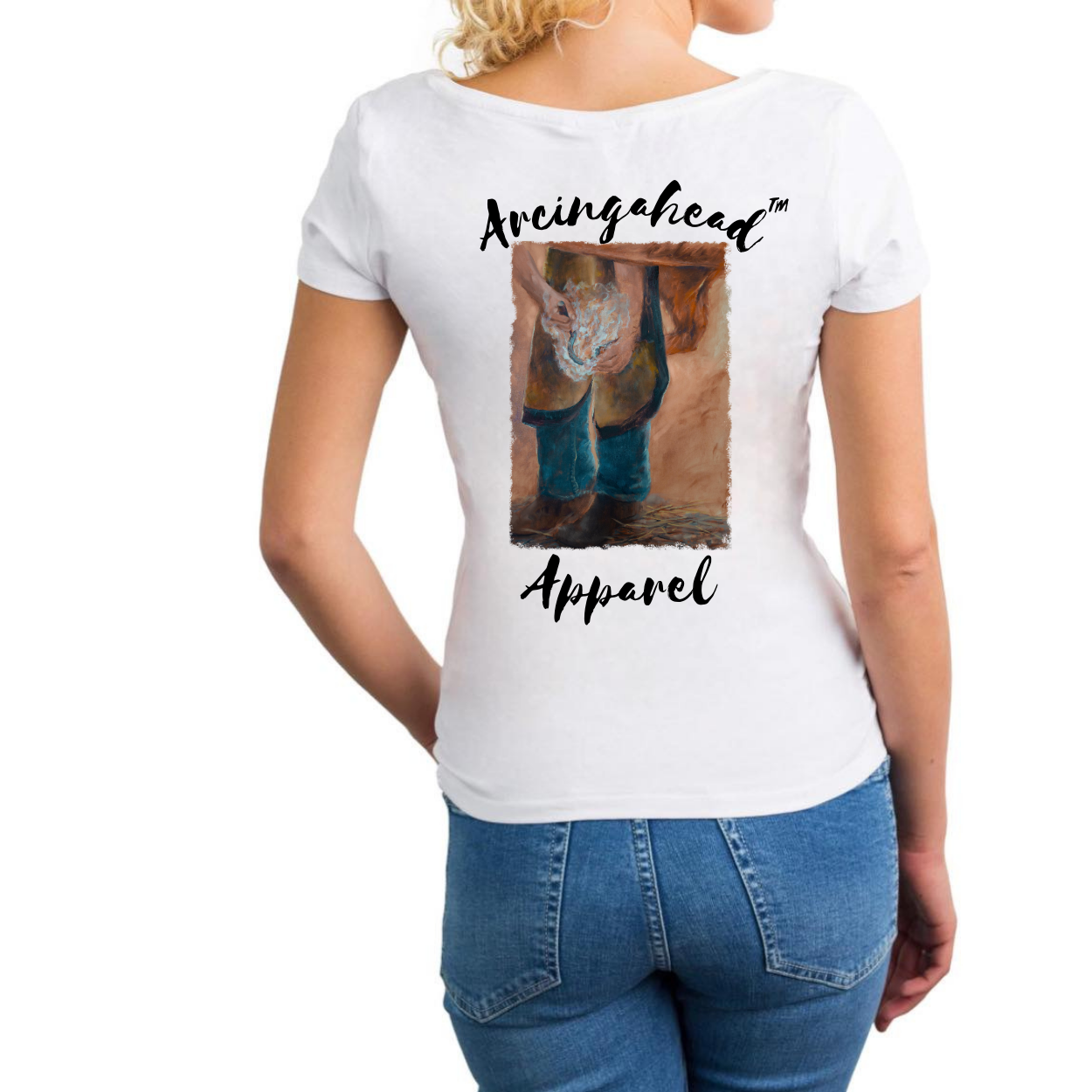 Ferrier "babe"(man's hands) T-shirt