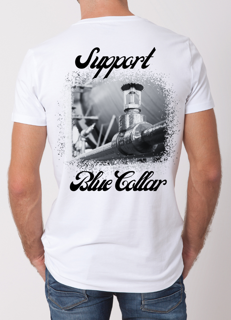 Fire Suppression T-shirt (cursive)