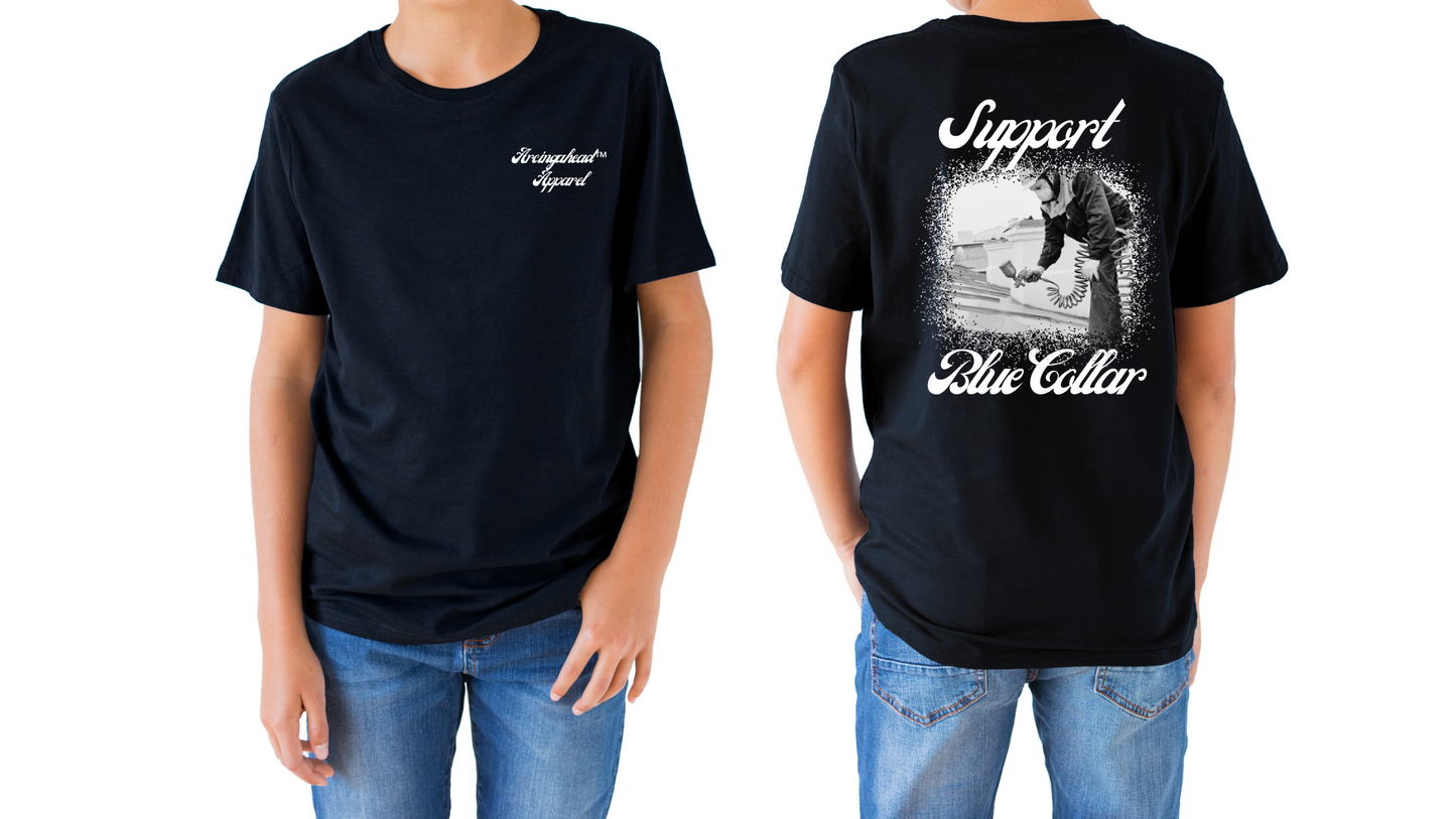 Industrial Painter T-shirt (cursive)