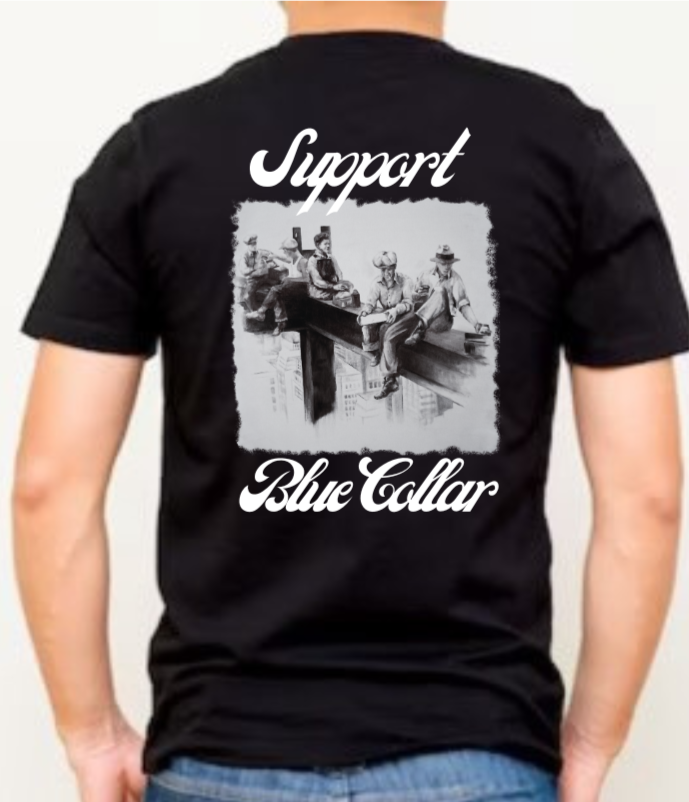 Iron Worker T-shirt (cursive)