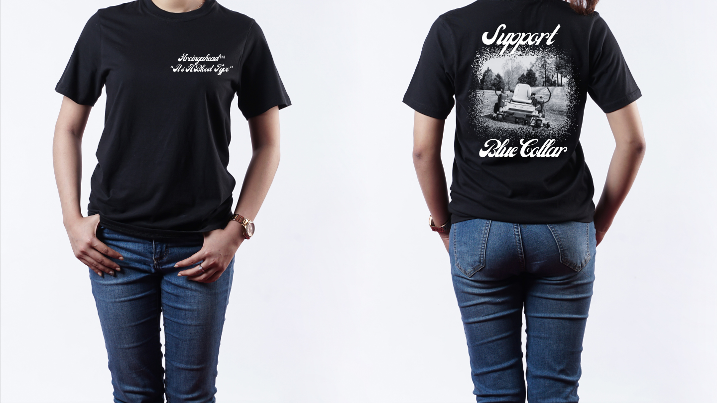 Women's Landscaping T-shirt (cursive)
