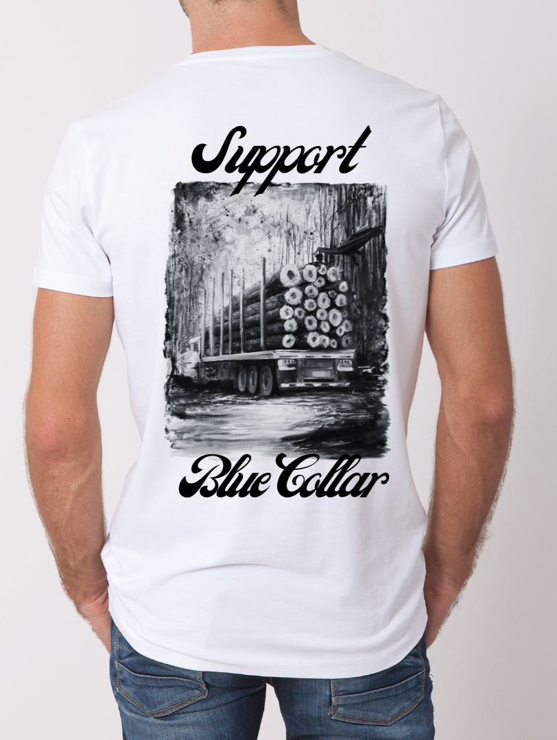 Logger T-shirt (cursive)