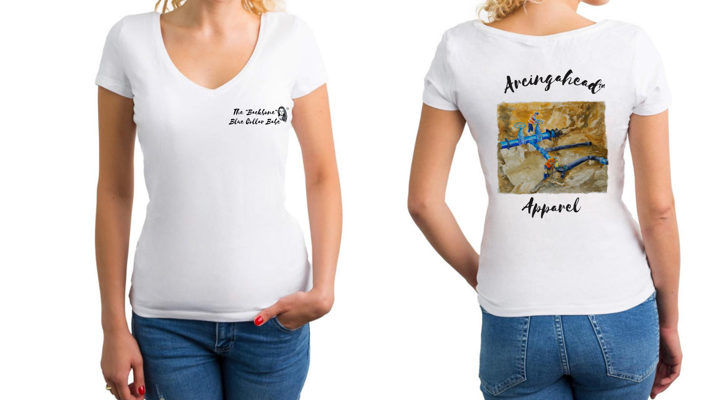 Pipefitter "babe" T-shirt