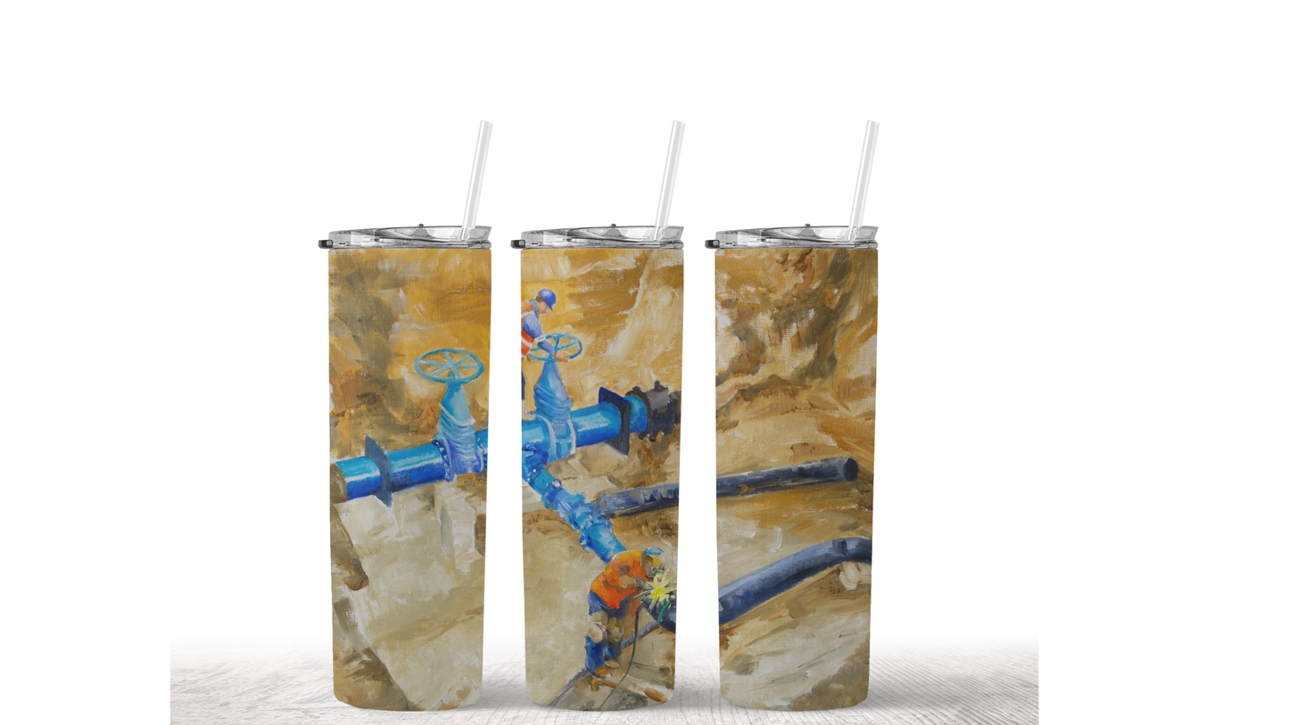 Pipefitter 20oz Tumbler