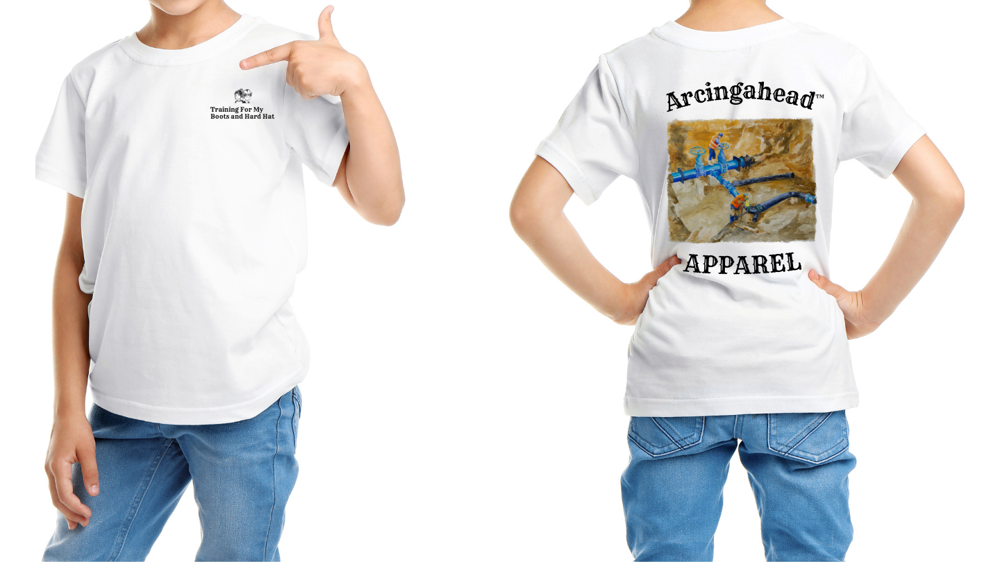 Kid's unisex pipe fitter T-shirt