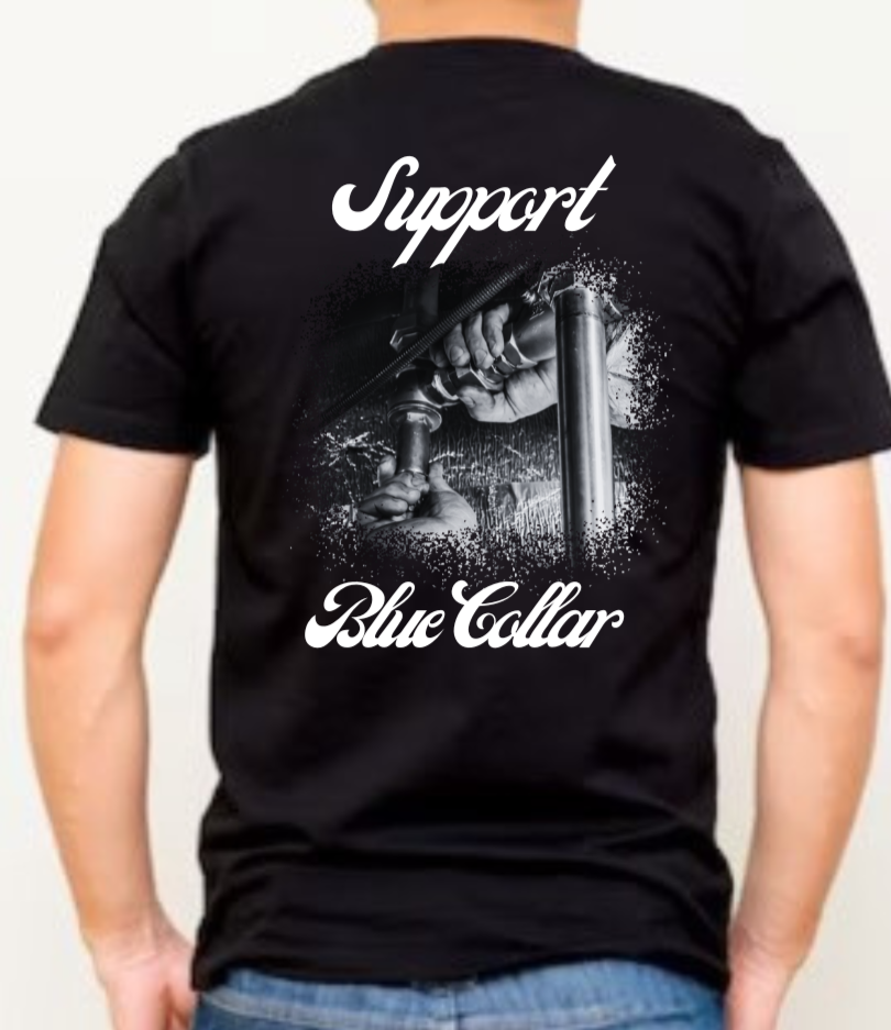 Plumber T-shirt (cursive)