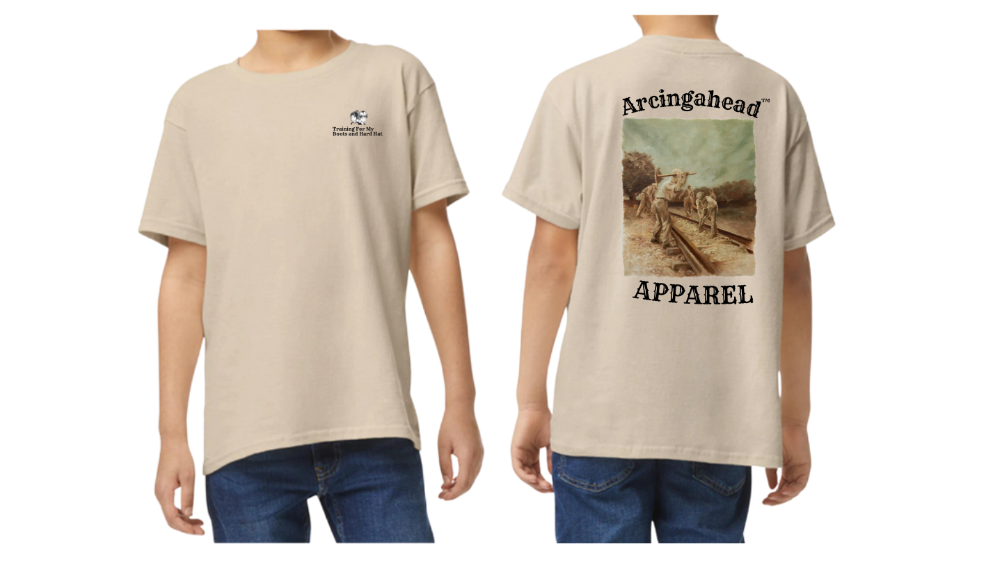 Kid's unisex rail road T-shirt