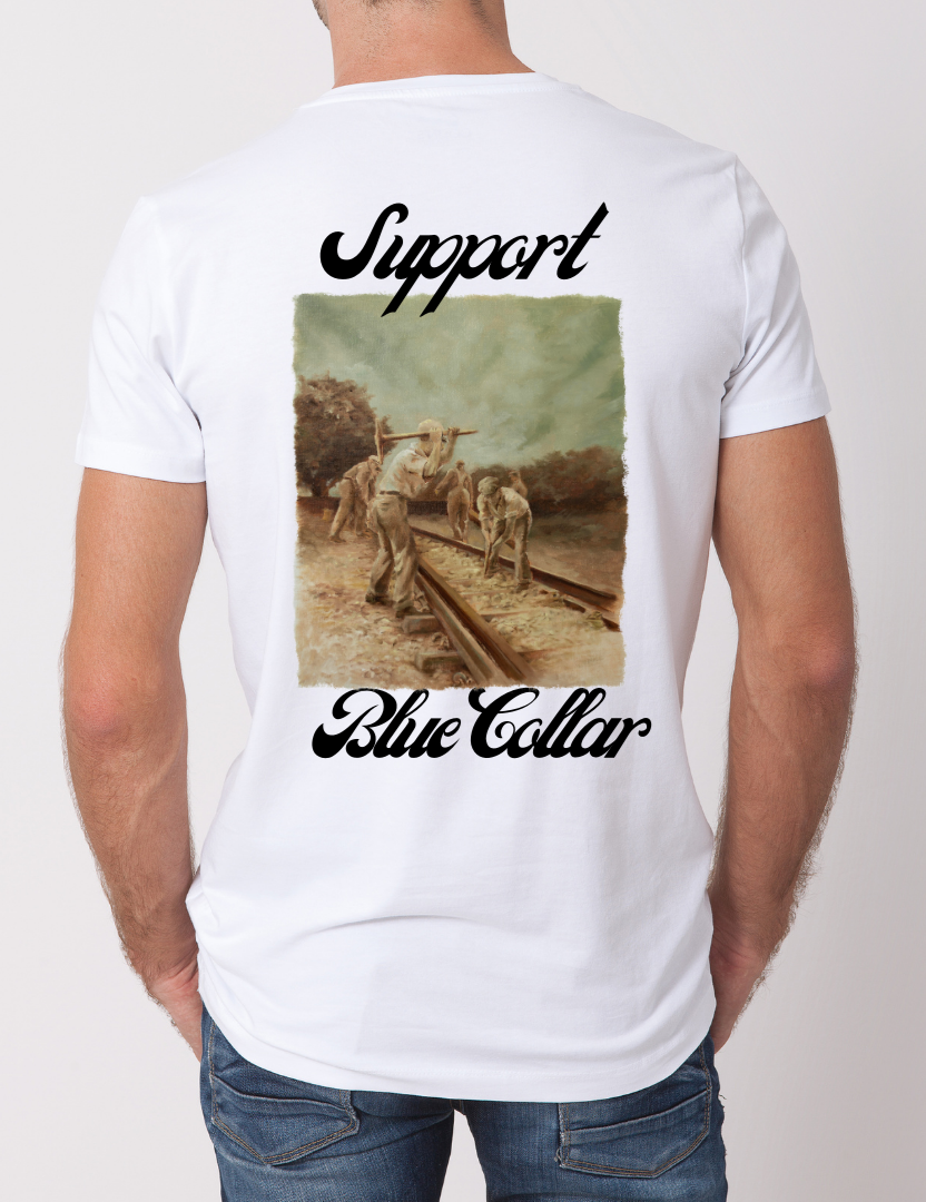 Rail Road Worker T-shirt (color)