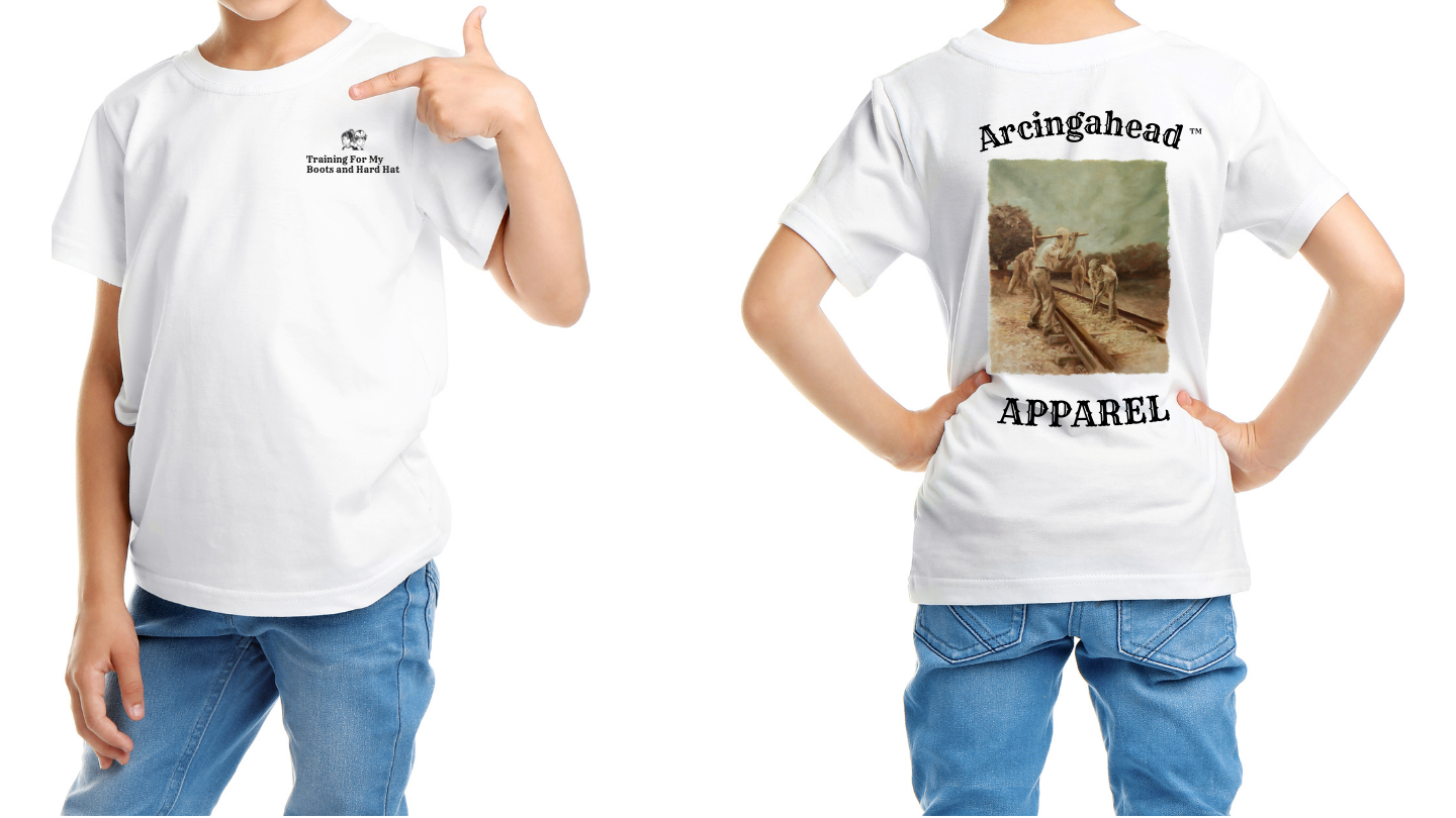 Kid's unisex rail road T-shirt