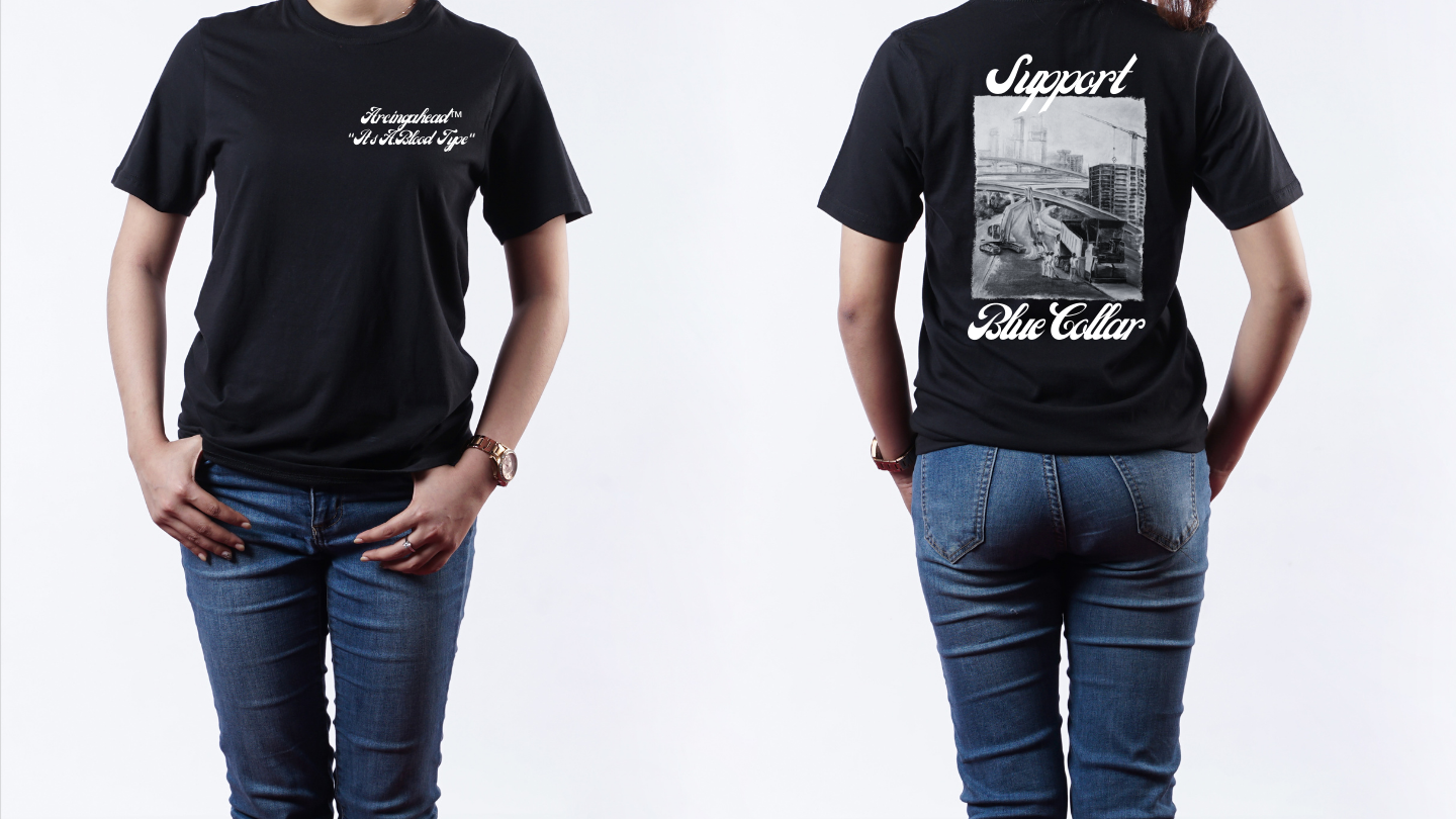 Women's Road Construction T-shirt (cursive)