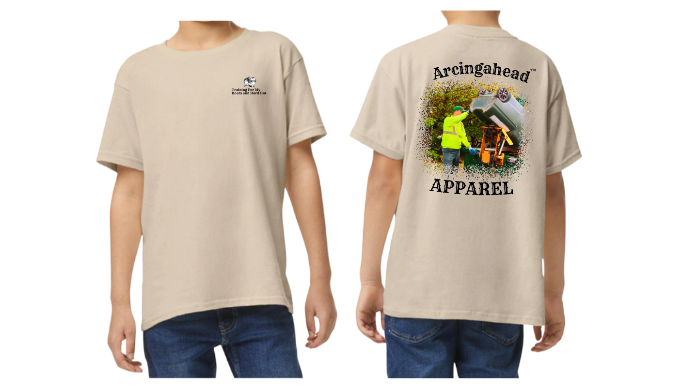 Kid's unisex sanitation worker T-shirt