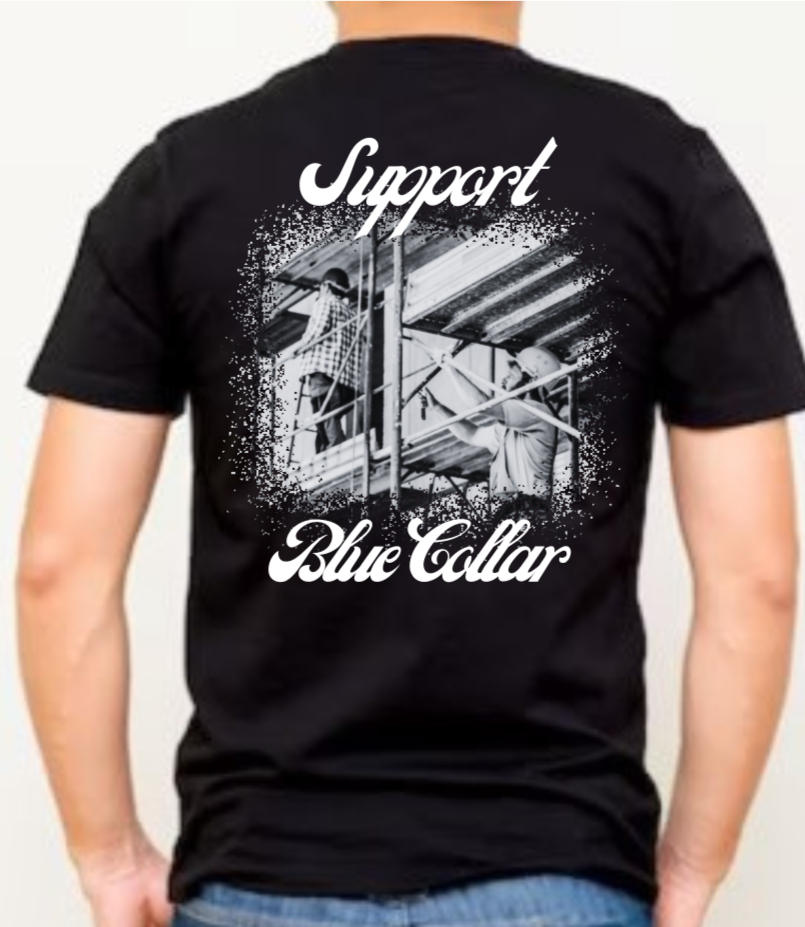 Scaffolding T-shirt (cursive)