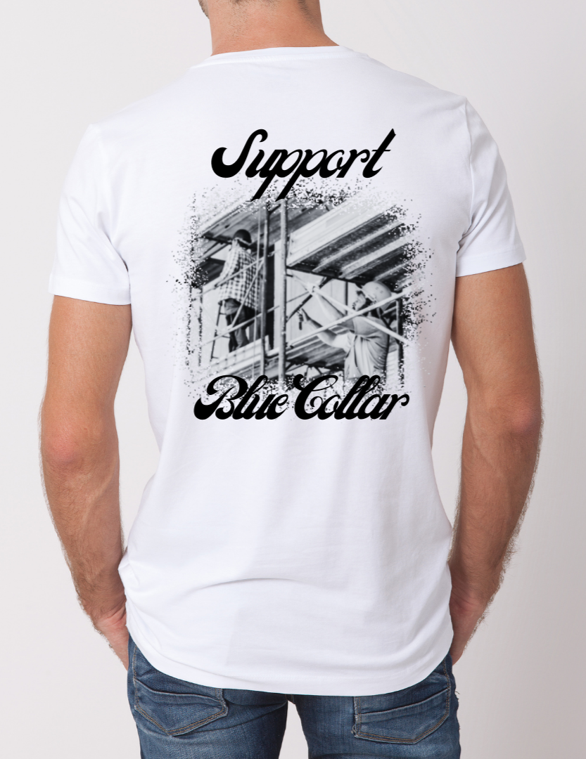 Scaffolding T-shirt (cursive)