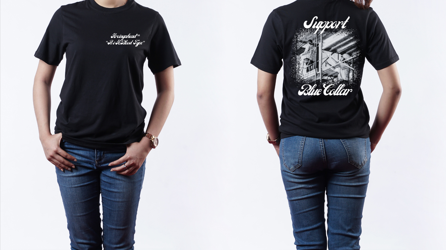 Women's Scaffolding t-shirt( cursive)