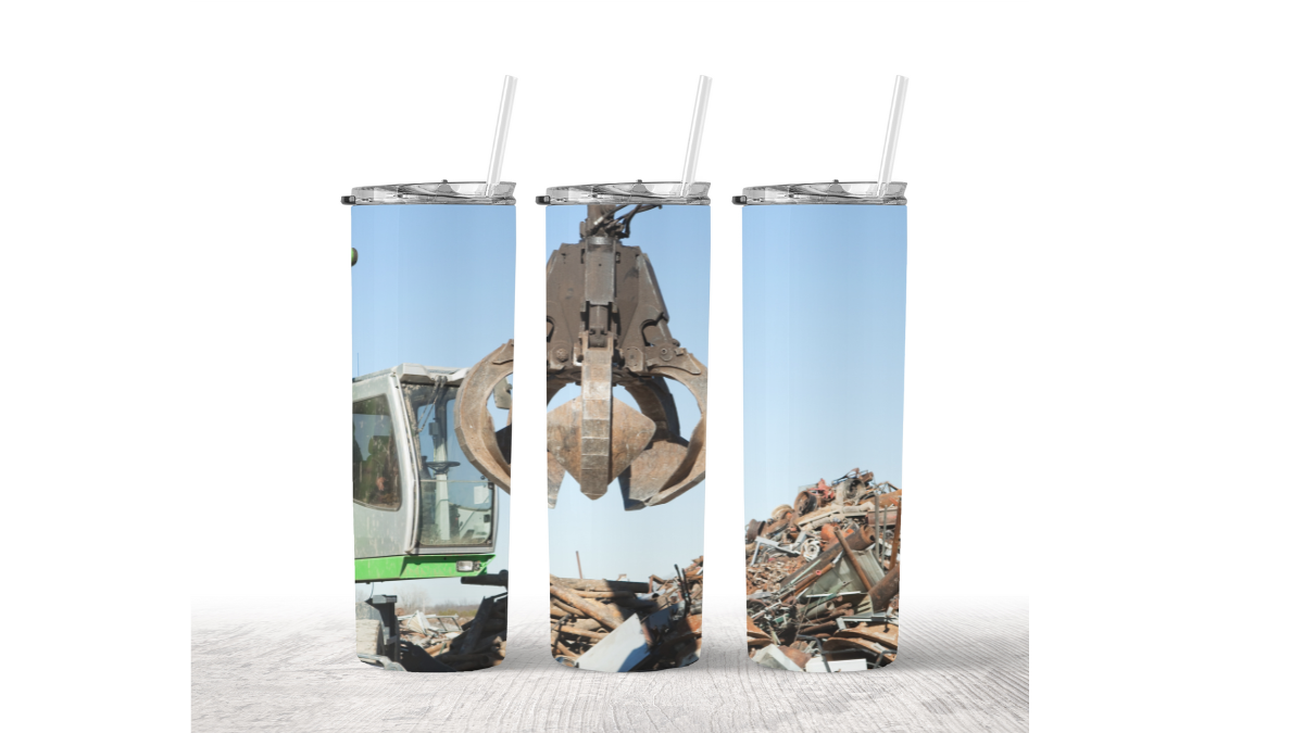Scrap Metal 20oz Tumbler