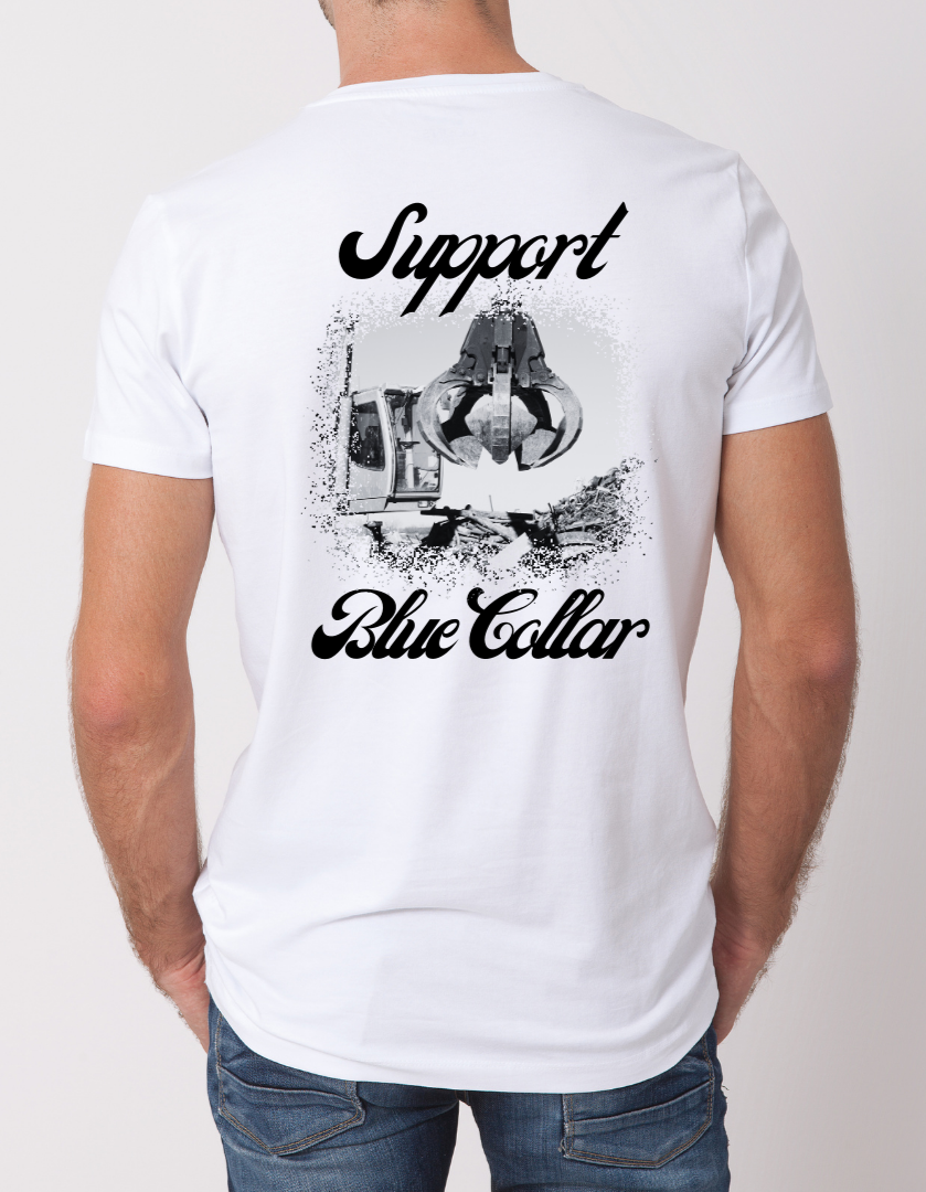 Scrap Metal Worker T-shirt (cursive)