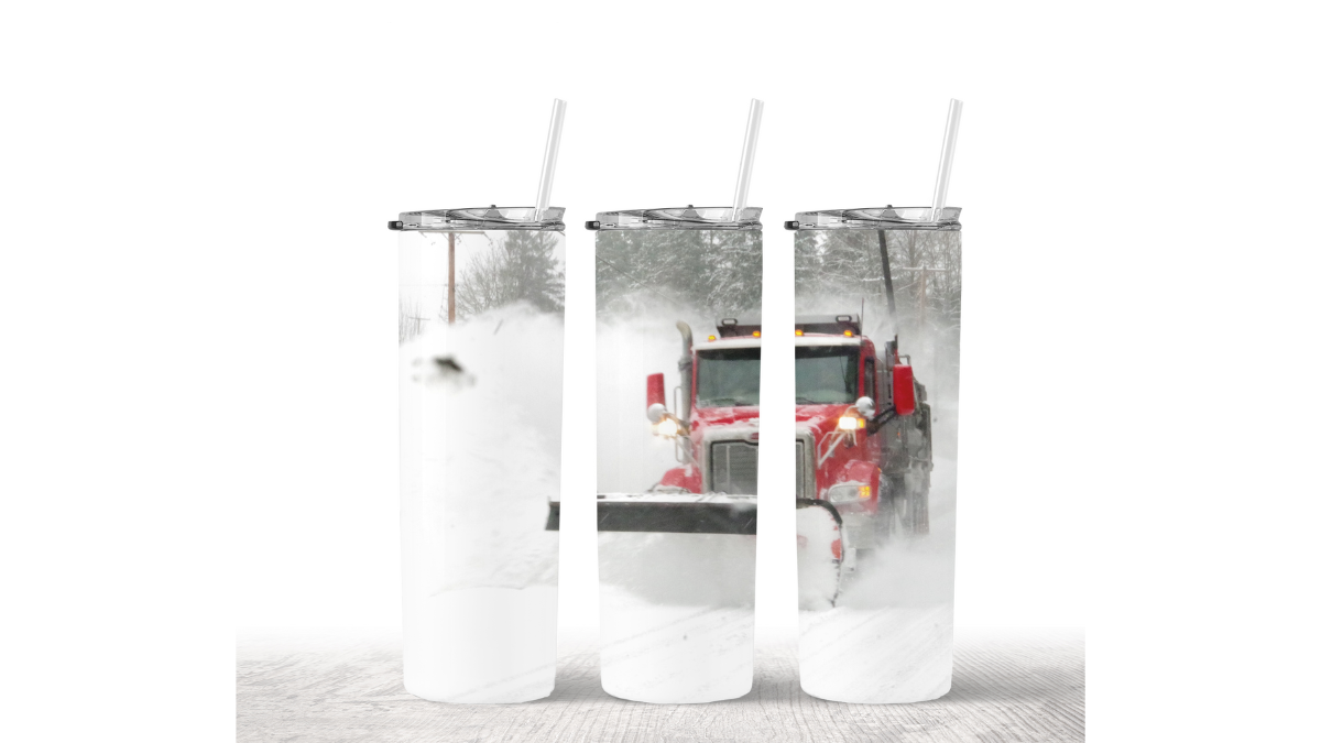 Snow Plow 20oz Tumbler