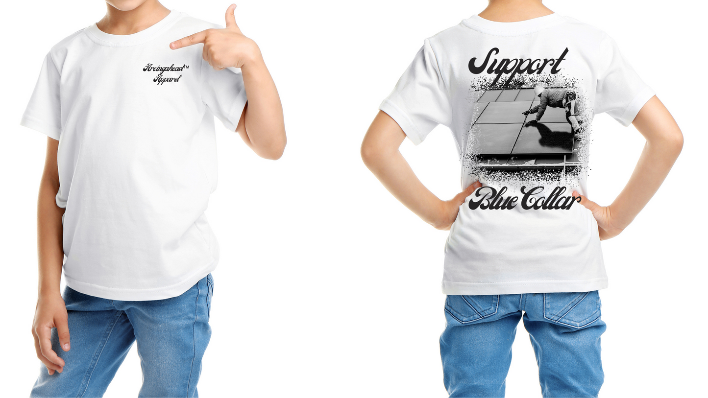 Solar Panel Installer T-shirt (cursive)