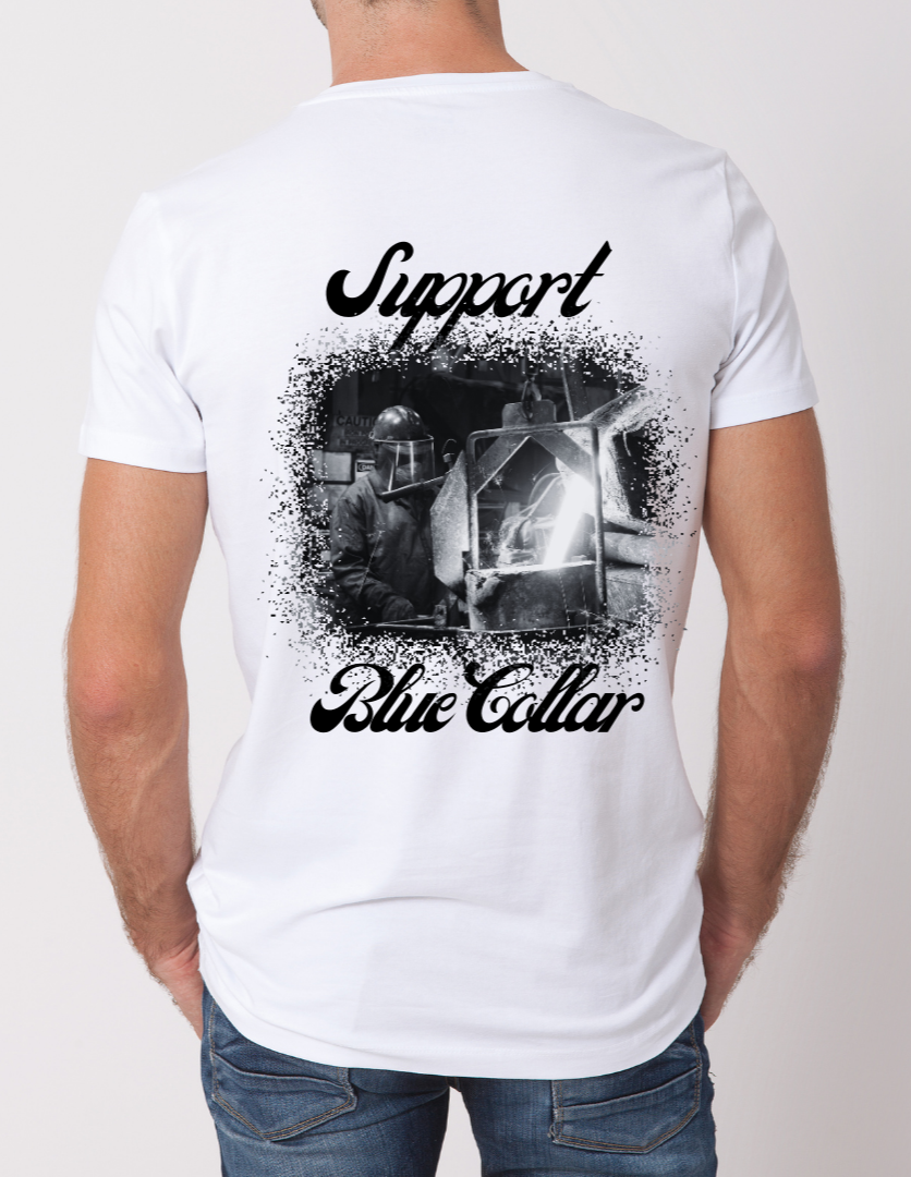 Steel Mill T-shirt (cursive)