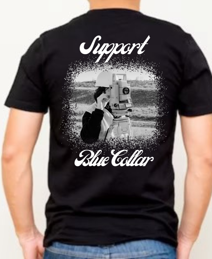 Surveyor T-shirt (cursive)