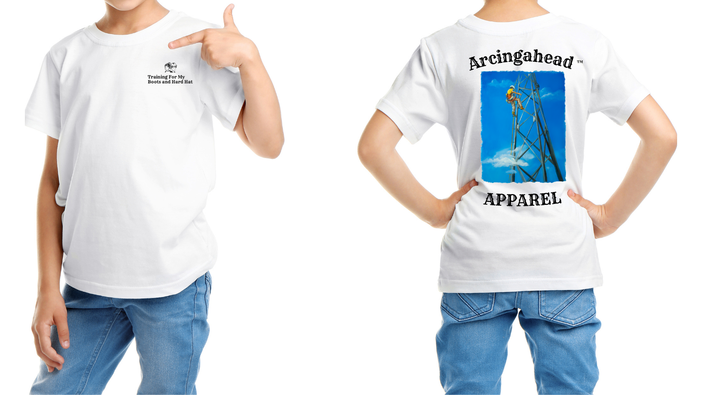 Kid's unisex tower climber t-shirt