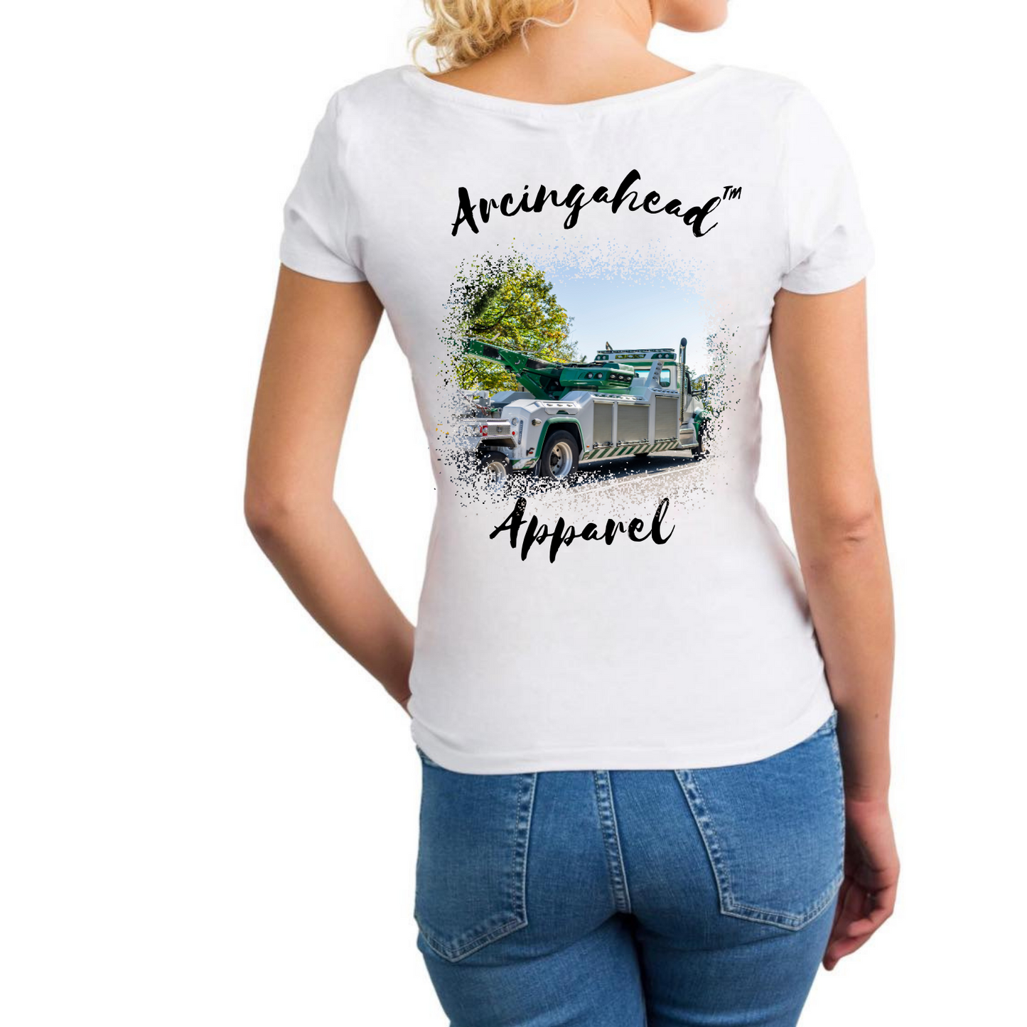 Tow Truck "babe" T-shirt