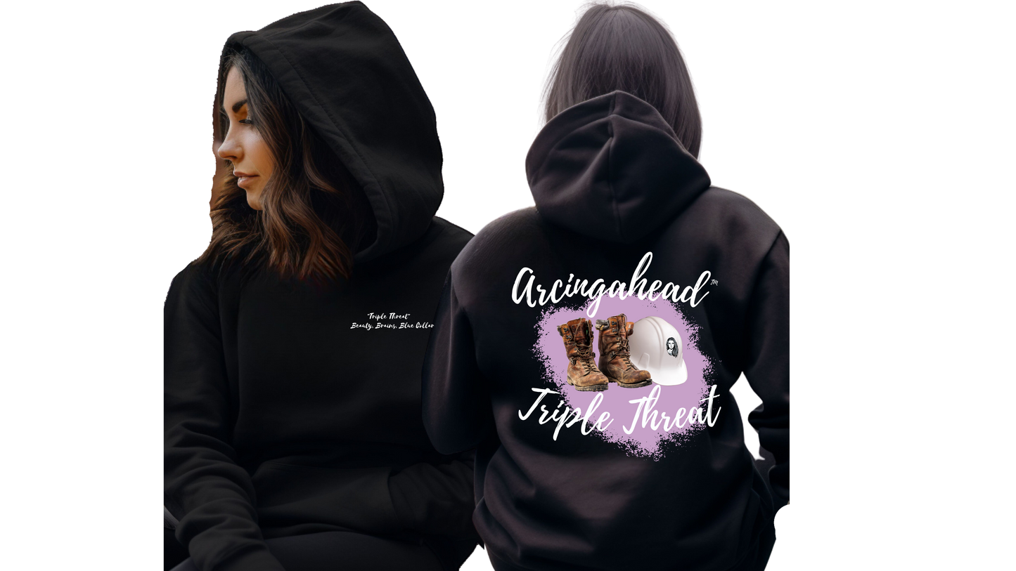 "Triple Threat" Women's Hoodie