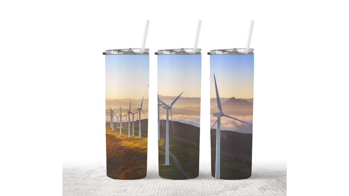 Wind Turbine 20oz Tumbler