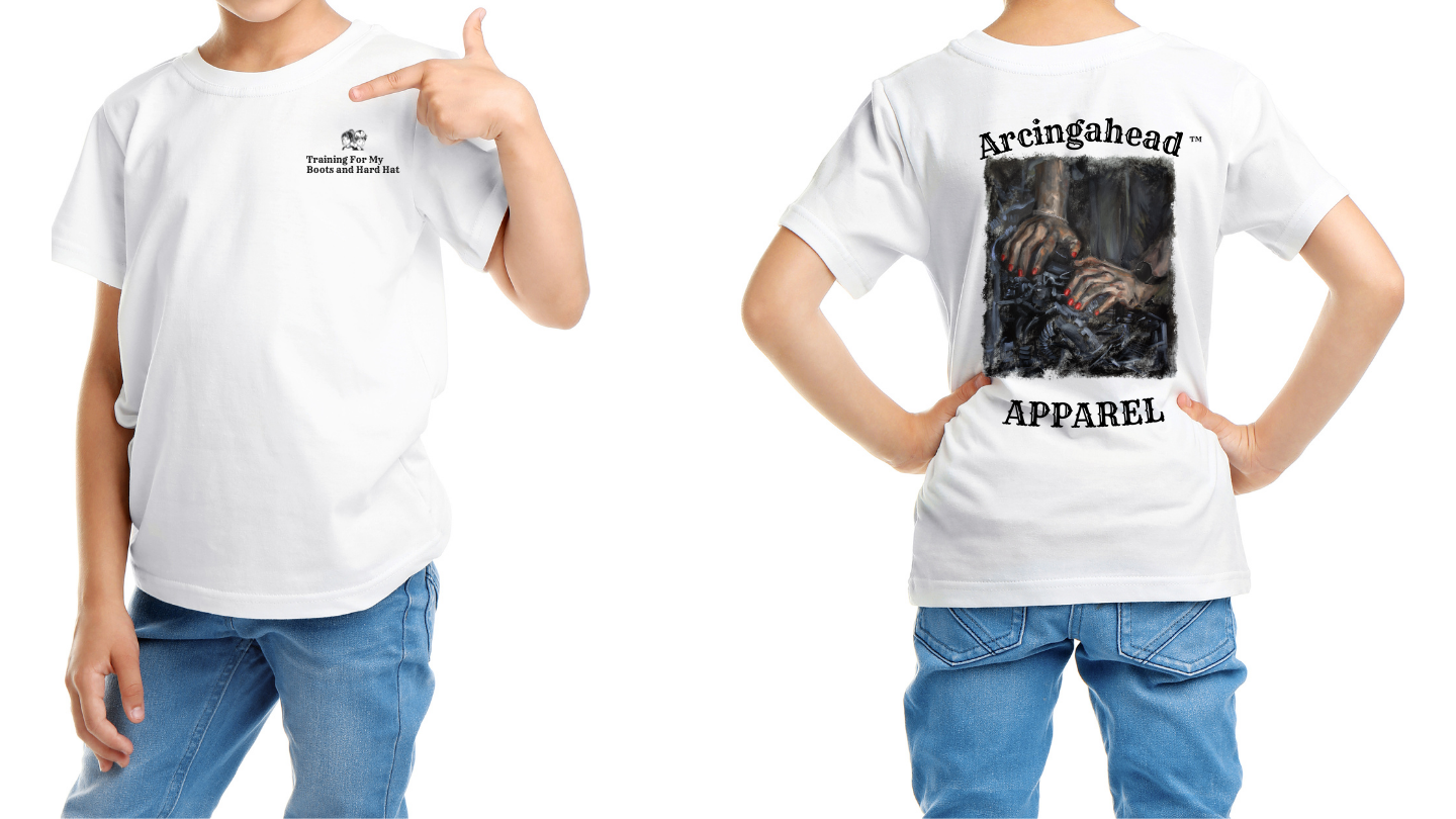 Kid's unisex mechanic (woman) t-shirt