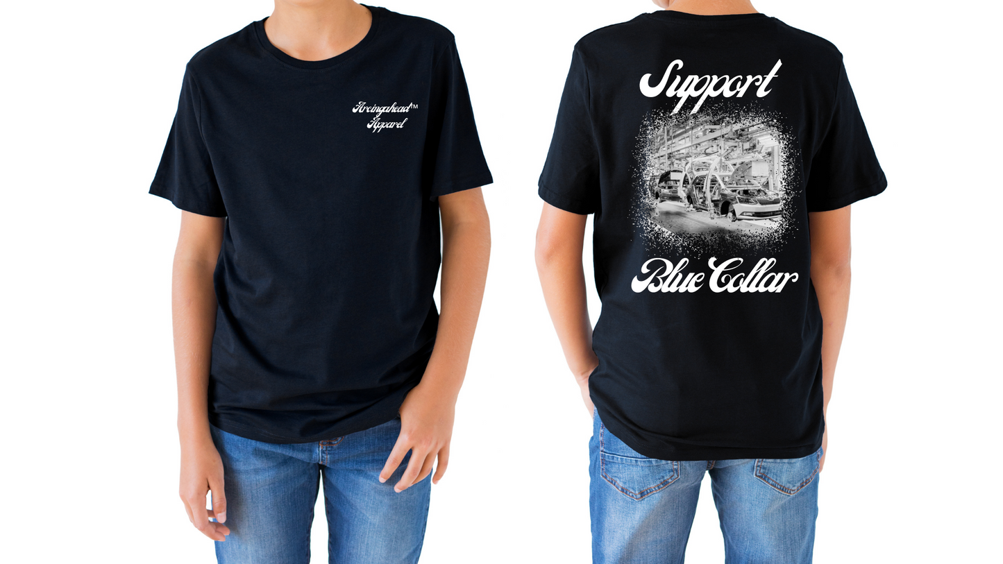 Car Manufacturer T-shirt (cursive)