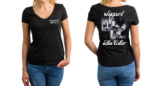 Carpenter "babe" T-shirt (cursive)