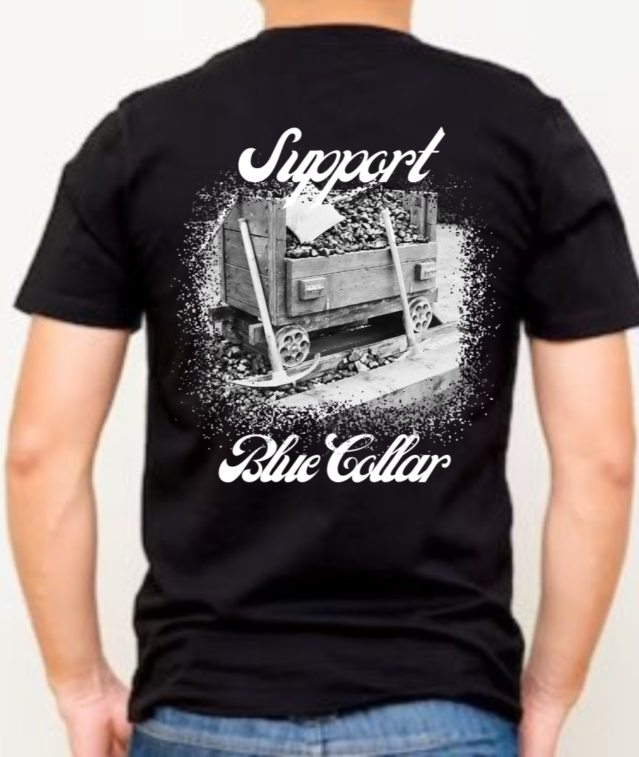 Coal Miner T-shirt (cursive)