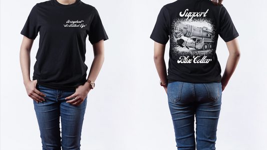 Crane Operator T-shirt (cursive)