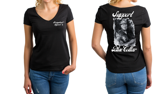 Miner "babe" T-shirt (cursive)